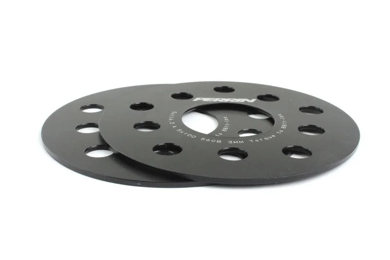 PERRIN Subaru/Toyota/Scion 3mm Wheel Spacers (Slip-On Style/No Studs) 5x114.3/5x100 56mm CB - Pair - Side View