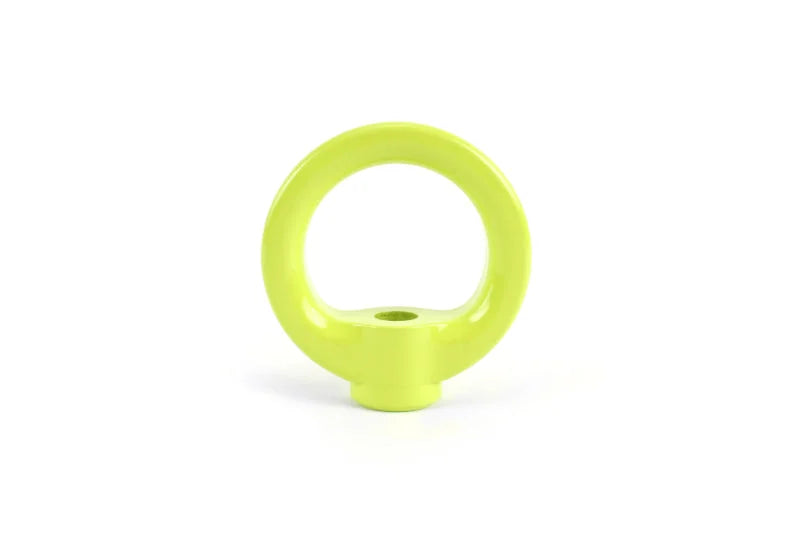 PERRIN Tow Hook Upgrade Kit - Neon Yellow (For PERRIN License Plate Relocates Only) - Side View