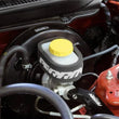 Load image into Gallery viewer, PERRIN Universal Brake Reservoir Cozy - Black - Installation View