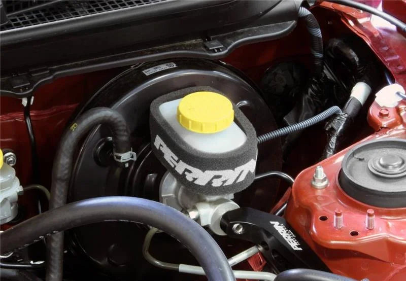 PERRIN Universal Brake Reservoir Cozy - Black - Installation View