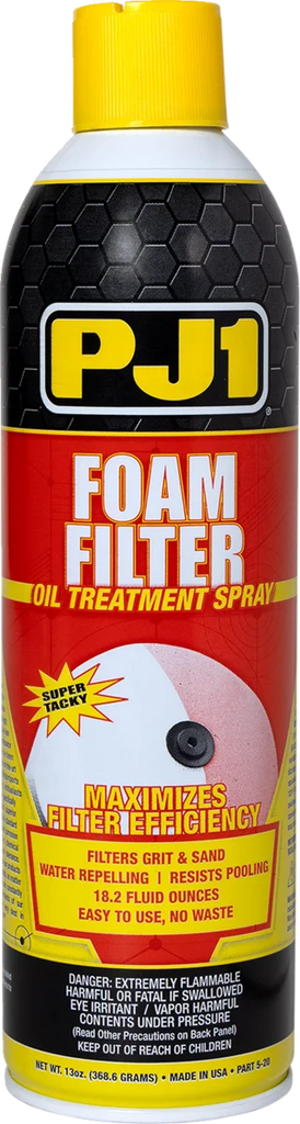 PJ1 Products Foam Filter Oil Spray - 13 oz. net wt. - Aerosol - Main Product View