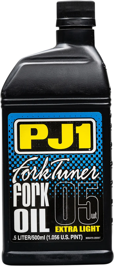 PJ1 Products Fork Oil - 30wt - 1L - Side View