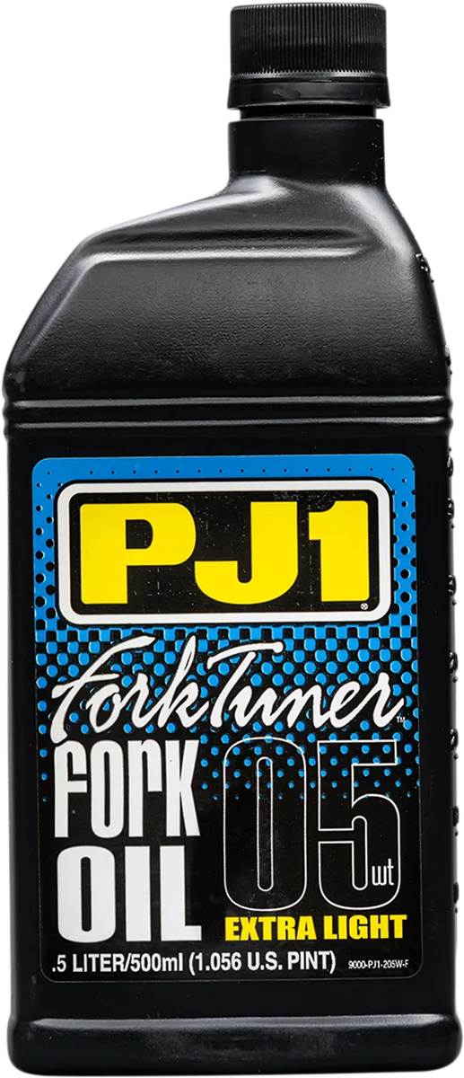 PJ1 Products Fork Oil - 5wt - 1L - Side View