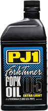Load image into Gallery viewer, PJ1 Products Fork Oil - 5wt - 1L - Side View