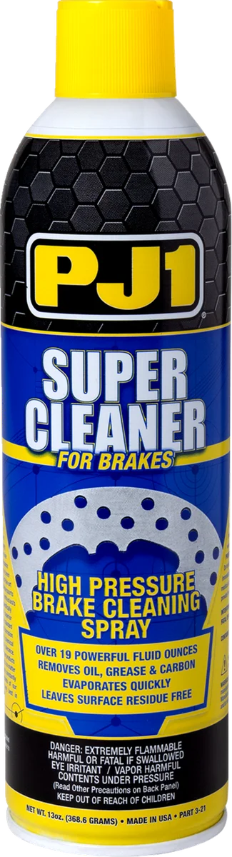 PJ1 Products Super Cleaner - 13 oz. net wt. - Aerosol - Side View