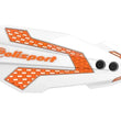Load image into Gallery viewer, Polisport Plastics POLISPORT HANDGUARDS,MX FLOW WHITE/ORANGE 8308200004