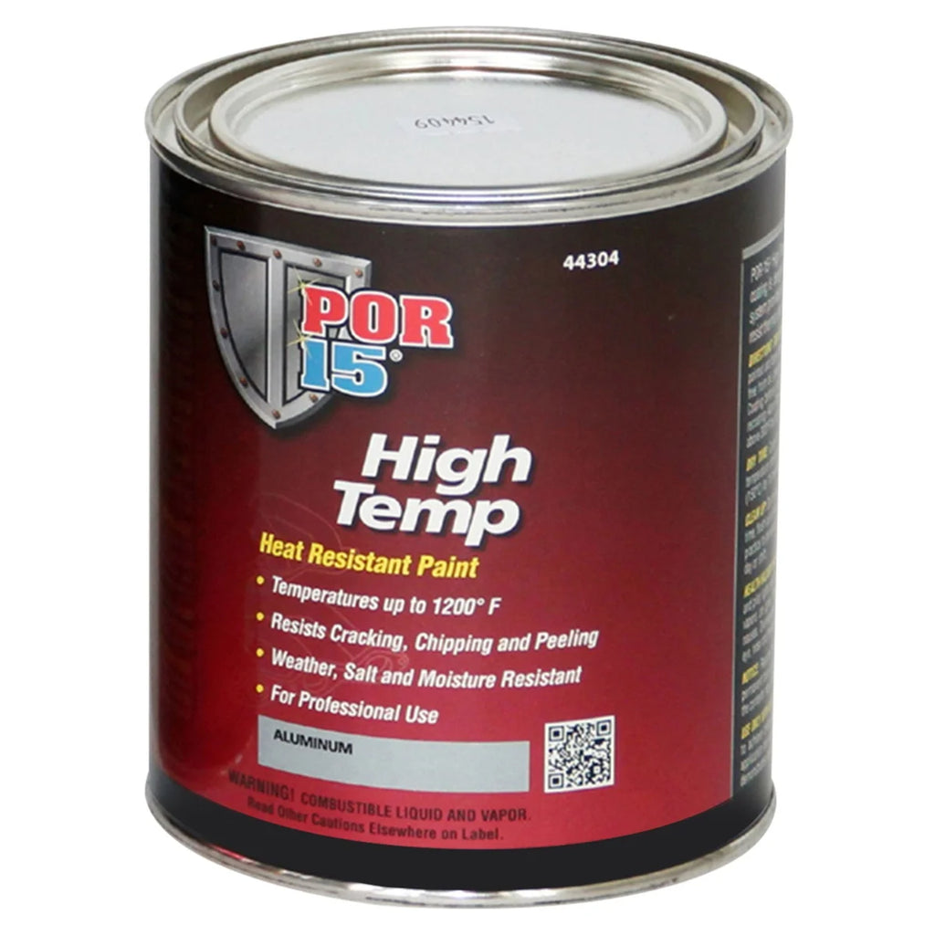 POR-15 High Temperature Aluminu m Paint Quart 44304