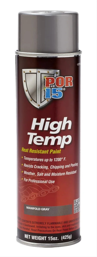 POR-15 High Temperature Factory Gray Paint Aerosol 15oz 44218