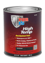 Load image into Gallery viewer, POR-15 High Temperature Flat Bl ack Paint Quart 44104