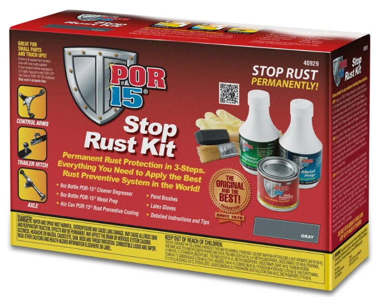 POR-15 Stop Rust Kit Gray 40929