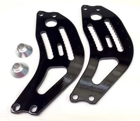 PPM Bracket Panhard Frame Longhorn .50in Alum Pair PPM4000B