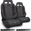 Load image into Gallery viewer, PRP 03-06 Jeep Wrangler TJ Enduro Elite Suspension Seat Trek Edition - Gray (Pair) - Main Product View