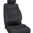 Load image into Gallery viewer, PRP 07-10 Jeep Wrangler JK Front Seat Covers/2 door or 4 door (Pair) - Black with Red Stitching