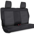 Load image into Gallery viewer, PRP 11-12 Jeep Wrangler JK Rear Seat Cover/2 door - Black/Grey