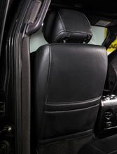 Load image into Gallery viewer, PRP 12-14 Ford Raptor Front Seat Covers (Pair) - Black w Silver Stitch - Additional View 5