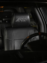 Load image into Gallery viewer, PRP 12-14 Ford Raptor Front Seat Covers (Pair) - Black w Silver Stitch - Additional View 8