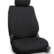 Load image into Gallery viewer, PRP 12-14 Ford Raptor Front Seat Covers (Pair) - Black w/ Red Stitch
