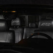 Load image into Gallery viewer, PRP 12-14 Ford Raptor  Rear Bench Seat Covers- Black with Silver Stitch - Additional View 5
