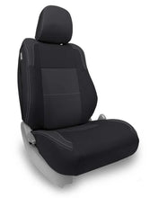 Load image into Gallery viewer, PRP 12-15 Toyota Tacoma Front Seat Covers/ Fold Flat Edition (Pair) - Black/Grey