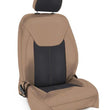 Load image into Gallery viewer, PRP 13-18 Jeep Wrangler JK Front Seat Covers/2 door or 4 door (Pair) - Black/Tan - Main Product View