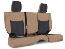Load image into Gallery viewer, PRP 13-18 Jeep Wrangler JKU Rear Seat Cover/4 door - Black/Tan - Main Product View