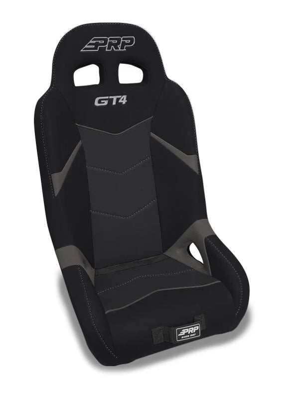 PRP 15-23 Polaris RZR XP4 1000 GT4 Rear Suspension Seat - Black/Gray - Main Product View