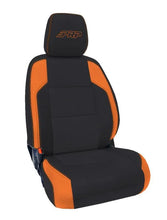 Load image into Gallery viewer, PRP 16-23 Toyota Tacoma Front Seat Covers (Pair) - Black/Orange - Main Product View