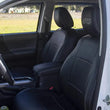 Load image into Gallery viewer, PRP 16-23 Toyota Tacoma Front Seat Covers (Pair) - Black/Orange - Side View