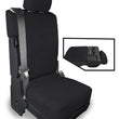 Load image into Gallery viewer, PRP 2015+ Ford F150 / 2017+ Super Duty Center Jump Seat Cover w/ Std. Console - Black - Main Product View