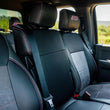 Load image into Gallery viewer, PRP 2015+ Ford F150 / 2017+ Super Duty Center Jump Seat Cover w/ Std. Console - Red - Side View