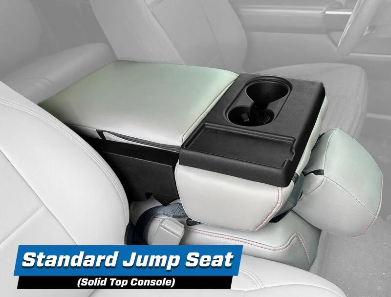 PRP 2015+ Ford F150 / 2017+ Super Duty Center Jump Seat Cover w/ Std. Console - Red - Additional View 5