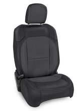 Load image into Gallery viewer, PRP 2018+ Jeep Wrangler JL/2 door/Rubicon Front Seat Covers (Pair) - Black/Grey - Main Product View