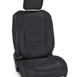 Load image into Gallery viewer, PRP 2018+ Jeep Wrangler JLU/4 Door/ Jeep Gladiator JT/ Rubicon Front Seat Covers (Pair) - All Black - Main Product View
