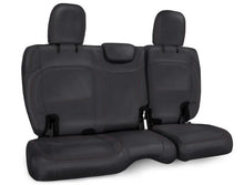 Load image into Gallery viewer, PRP 2018+ Jeep Wrangler JLU/4 Door Rear Bench Cover w/ Cloth Interior - Black w/ Red Stitching - Main Product View
