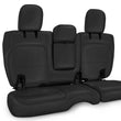 Load image into Gallery viewer, PRP 2018+ Jeep Wrangler JLU/4 door Rear Bench Cover with Leather Interior - All Black - Main Product View