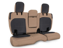 Load image into Gallery viewer, PRP 2018+ Jeep Wrangler JLU/4 door Rear Bench Cover with Leather Interior - Black/Tan - Main Product View