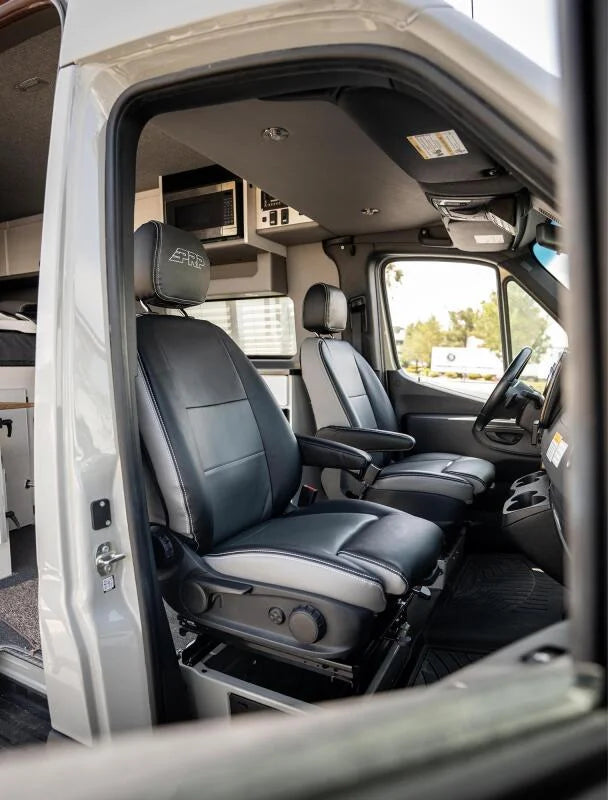 PRP 2019+ Mercedes Sprinter Van Front Seat Covers (Pair) - Side View