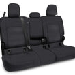 Load image into Gallery viewer, PRP 2020+ Jeep Gladiator JT Rear Bench Cover with Leather Interior - All Black - Main Product View