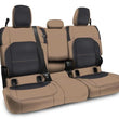 Load image into Gallery viewer, PRP 2020+ Jeep Gladiator JT Rear Bench Cover with Leather Interior - Black/Tan - Main Product View