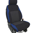 Load image into Gallery viewer, PRP 2021+ Ford 150/ 2023+ SuperDuty Front Seat Covers (Pair) - Blue - Main Product View