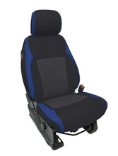 Load image into Gallery viewer, PRP 2021+ Ford 150/ 2023+ SuperDuty Front Seat Covers (Pair) - Blue - Main Product View