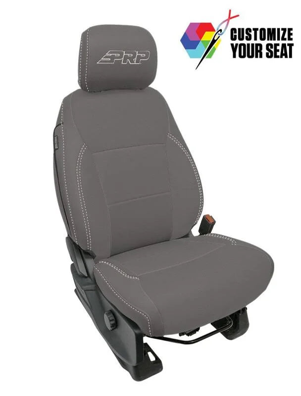 PRP 2021+ Ford 150/ 2023+ SuperDuty Front Seat Covers (Pair) - Custom - Main Product View