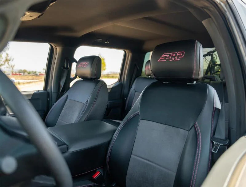 PRP 2021+ Ford 150/ 2023+ SuperDuty Front Seat Covers (Pair) - Custom - Additional View 6