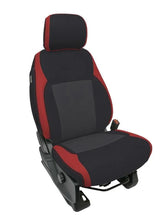 Load image into Gallery viewer, PRP 2021+ Ford 150/ 2023+ SuperDuty Front Seat Covers (Pair) - Red - Main Product View
