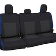 Load image into Gallery viewer, PRP 2021+ Ford 150/ 2023+ SuperDuty Rear Seat Covers (Pair) - Blue - Main Product View