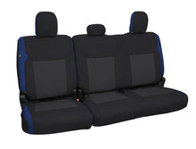 Load image into Gallery viewer, PRP 2021+ Ford 150/ 2023+ SuperDuty Rear Seat Covers (Pair) - Blue - Main Product View