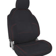 Load image into Gallery viewer, PRP 2021+ Ford Bronco 4 Door Front Seat Covers (Pair) - Black w/ Red Stitching