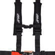 Load image into Gallery viewer, PRP 4.2 Harness with Latch / Link Lap Belt- Black - Main Product View