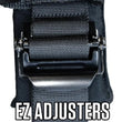 Load image into Gallery viewer, PRP 4.2 Harness with Latch / Link Lap Belt- Black - Additional View 5
