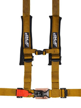 Load image into Gallery viewer, PRP 4.2 Harness with Latch / Link Lap Belt- Gold - Main Product View